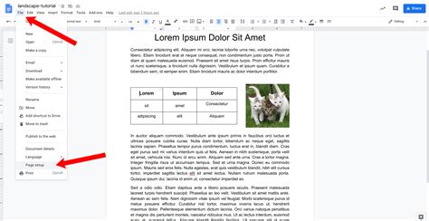 How to Print Landscape in Google Docs: A Guide with Q&A